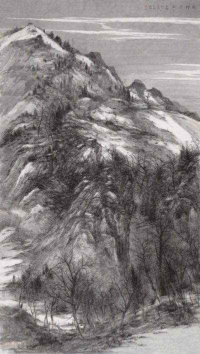 《崮乡冬韵》240x130cm
